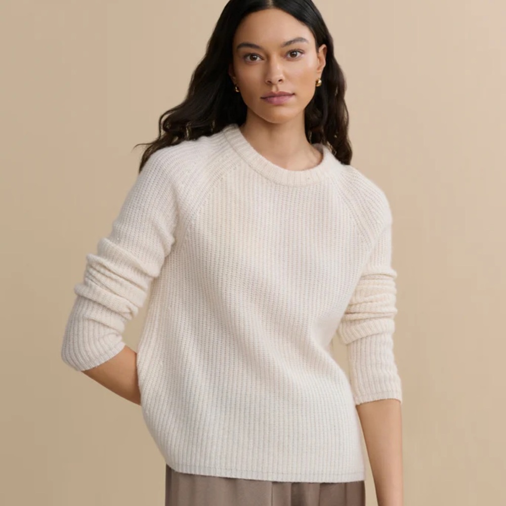 Jenni Kayne Cashmere Fisherman Sweater